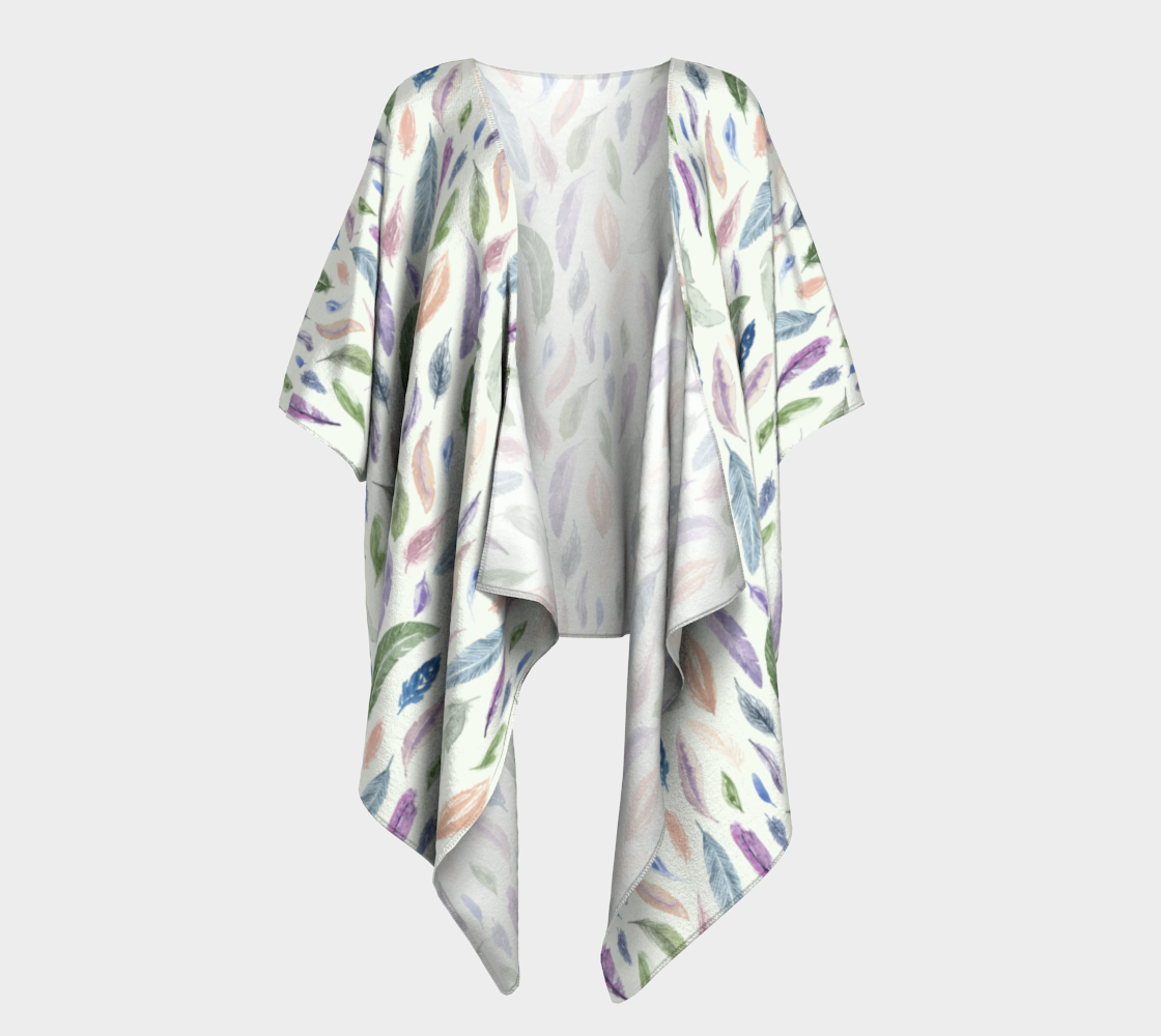 Draped Kimono — Featherlight