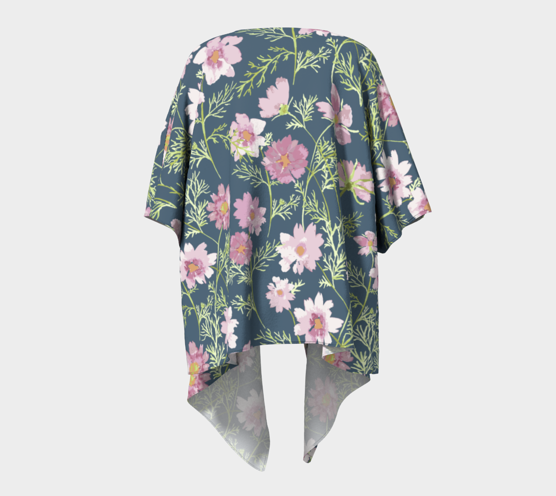 Draped Kimono — Airy Cosmos
