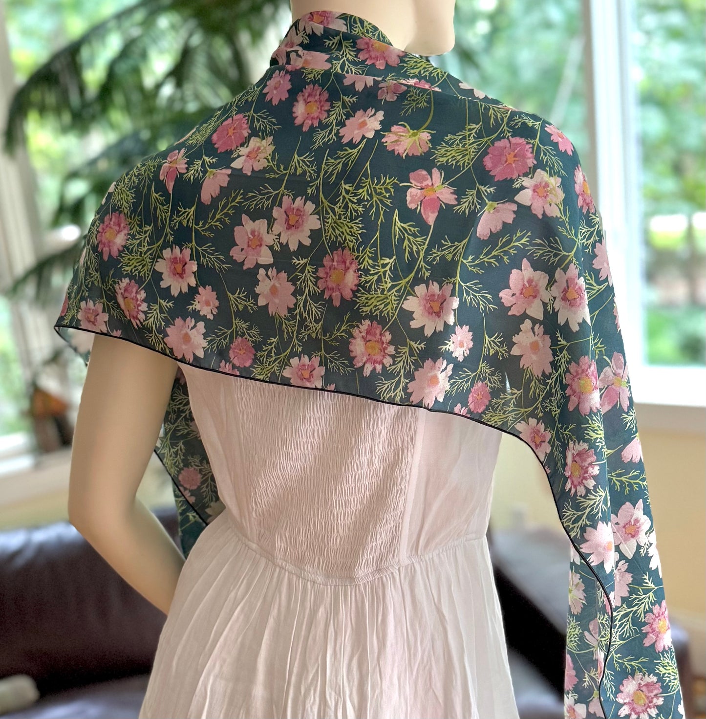Scarf & Shawl in Airy Cosmos