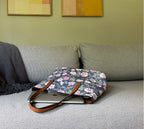 Vegan Leather Carryall Tote – Airy Cosmos