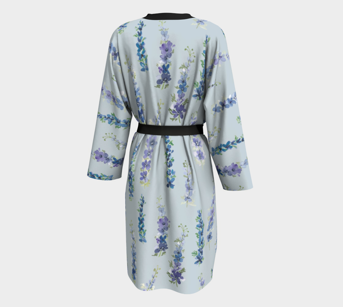 Silky Robe — Delphinium Sky