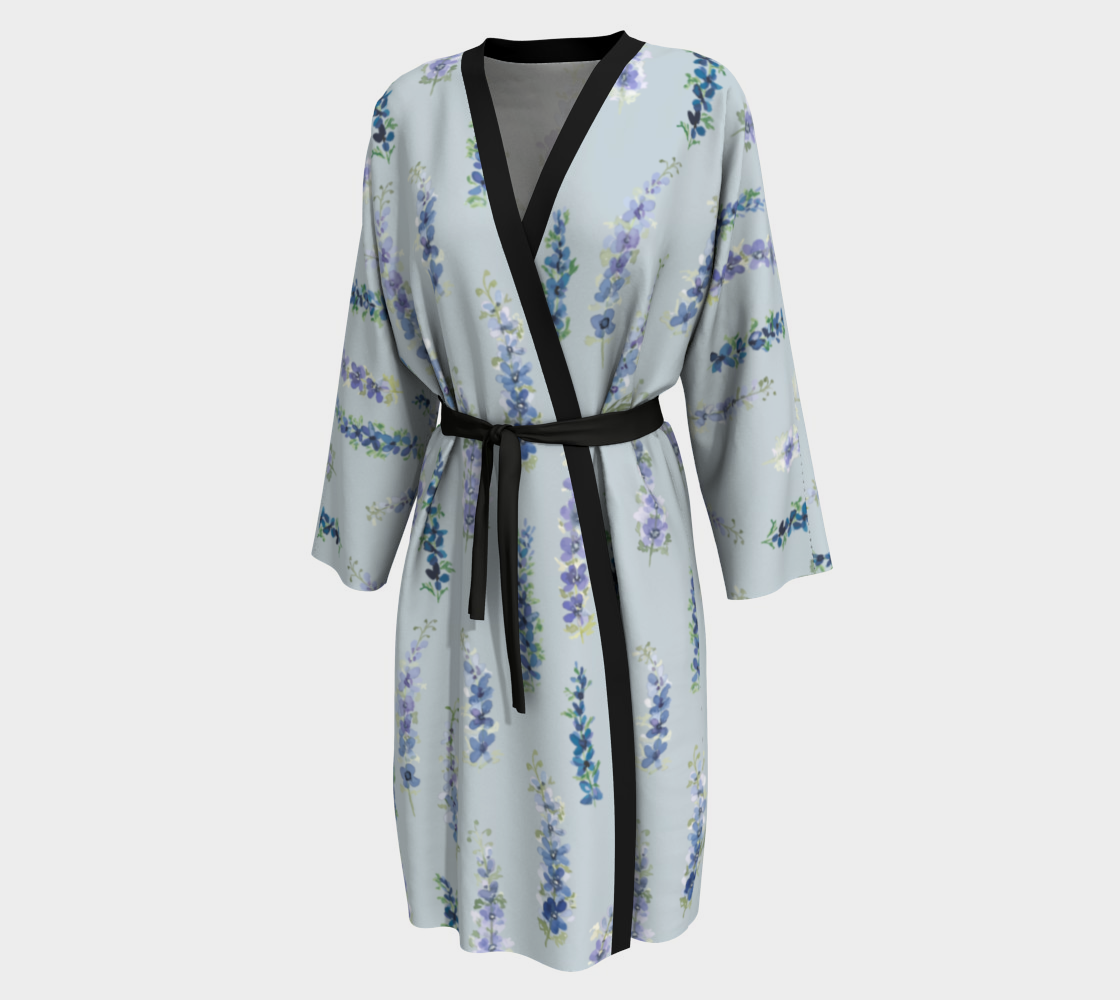 Silky Robe — Delphinium Sky